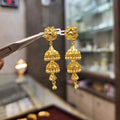 3 Step Kaju katli Jhumka (Medium)